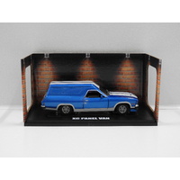 1:32 Ford XC Panel Van (Blue/White Stripes)