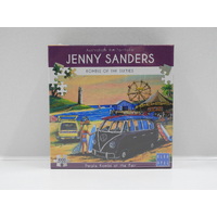 Jenny Sanders 1000 Piece Jigsaw Puzzle "Purple Kombi At The Fair"