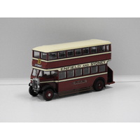 1:76 1929 Leyland Titan TD1 Double Decker Bus "Enfield and Sydney" Route 88