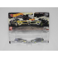 1:64 2021 Ford Mustang RTR Spec 5 & 2020 Forf Mustang RTR Spec 5 - Hot Wheels Premium Car Culture Twin Set