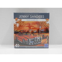 Jenny Sanders 1000 Piece Jigsaw Puzzle "Red Ute In The Bush"