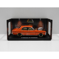 1:24 1971 Ford XY GTHO Custom Slammed (Orange) "BLWN71" - Chase Version