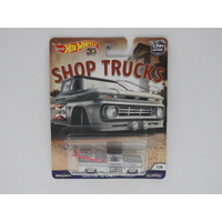 1:64 Custom 1962 Chevy Pickup - Hot Wheels Car Culture "Shop Trucks"