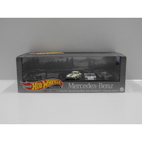 1:64 Carry On, Mercedes-Benz 300 SL, Sauber-Mercedes C9 & 2016 Mercedes-AMG GT3 "Mercedes-Benz" - Hot Wheels Premium Box Set