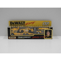 1:64 Matchbox Team Convoy - Dewalt Racing (Bobby Dotter) #08