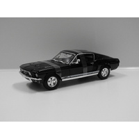 1:18 1967 Ford Mustang GTA Fastback (Black)