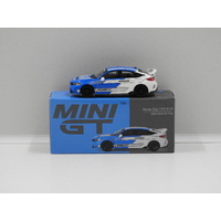 1:64 Honda Civic Type R - 2023 Pace Car #3 (Blue/White) (Opened, Unsealed)