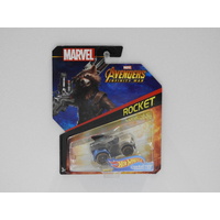 1:64 Hot Wheels Marvel Character Cars "Rocket"