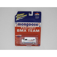 1:64 1977 Dodge Van - Johnny Lightning Pop Culture "Mongoose Factory BMX Team"