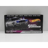 1:64 Hot Wheels Premium 5 Car Box Set - Fast & Furious "Fast Rewind"