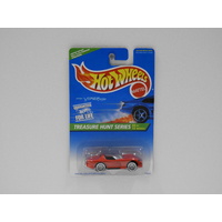 1:64 Dodge Viper RT/10 - 1996 Hot Wheels Treasure Hunt Long Card