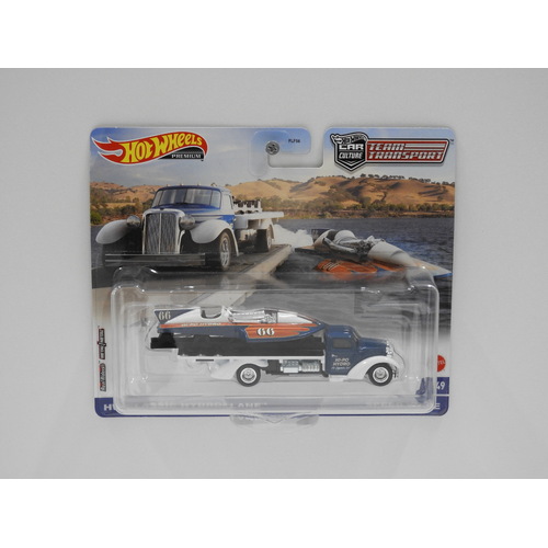 1:64 HW Classic Hydroplane & Speed Waze - Hot Wheels Car Culture "Team Transport"