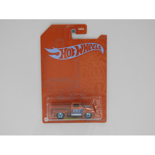 1:64 Custom 1956 Ford Truck #53 - Hot Wheels