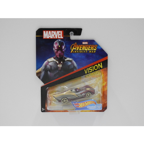 1:64 Hot Wheels Marvel Character Cars "Vision"