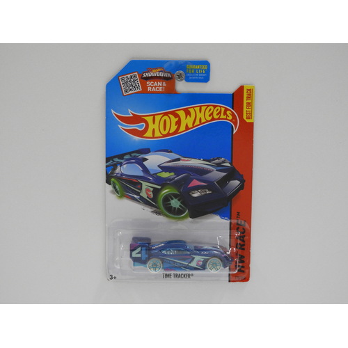 1:64 Time Tracker - 2015 Hot Wheels Treasure Hunt Long Card