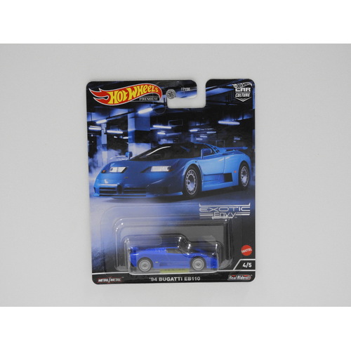 1:64 1994 Bugatti EB110 - Hot Wheels Premium Car Culture "Exotic Envy"