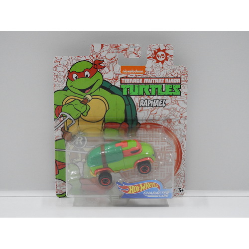 1:64 Hot Wheels Character Cars - Teenage Mutant Ninja Turtles "Raphael"