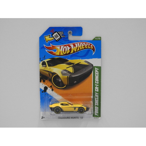 1:64 Ford Shelby GR-1 Concept - 2012 Hot Wheels Treasure Hunt Long Card