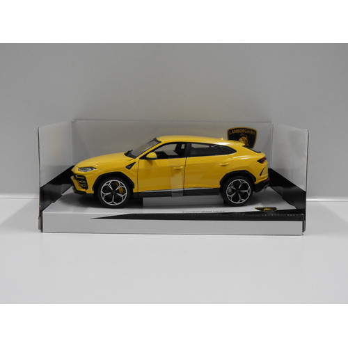 1:18 2018 Lamborghini Urus SUV (Yellow)