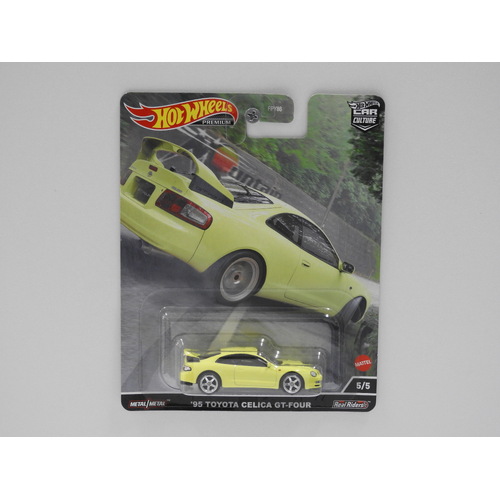 1:64 1995 Toyota Celica GT-Four - Hot Wheels Premium Car Culture "Mountain Drifters"