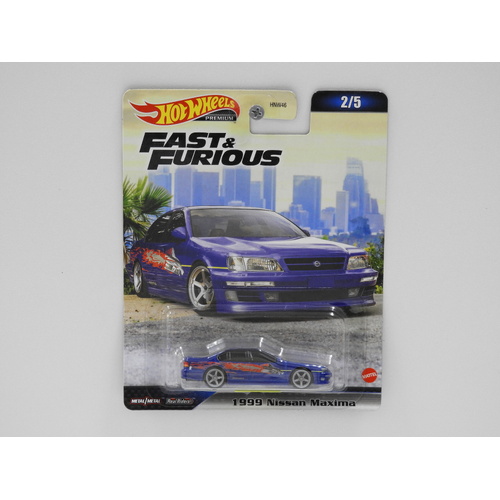 1:64 1999 Nissan Maxima - Hot Wheels Premium "Fast & Furious"