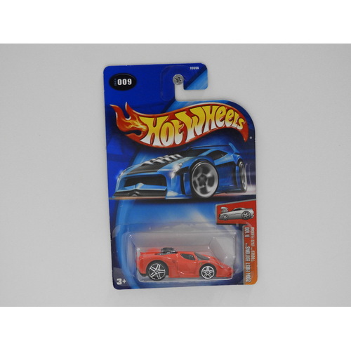 1:64 'Tooned Enzo Ferrari - 2004 Hot Wheels Long Card