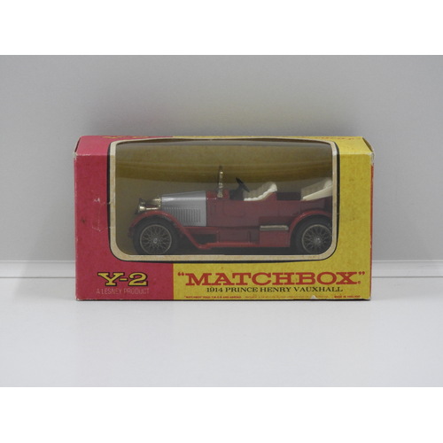 1:43 1914 Prince Henry Vauxhall (Red/Silver)