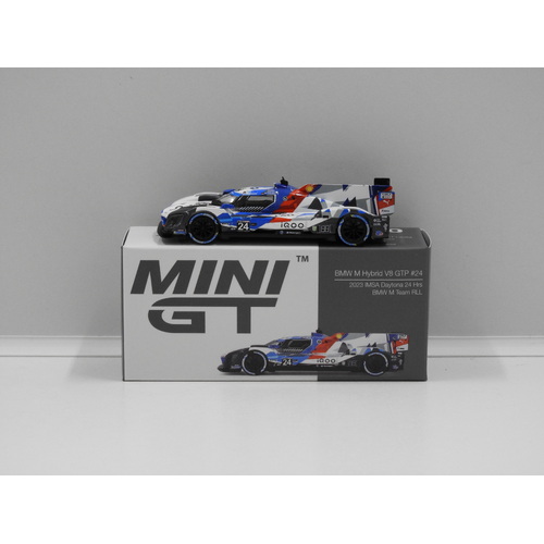 1:64 BMW M Hybrid V8 GTP - 2023 IMSA Daytona 24 Hrs BMW M Team RLL #24 (Opened, Unsealed)