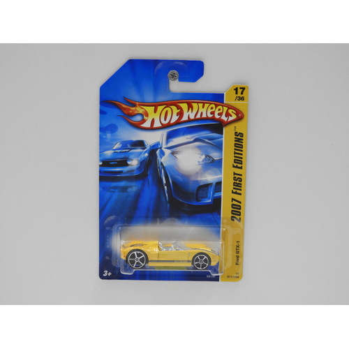 1:64 Ford GTX-1 - 2007 Hot Wheels Long Card