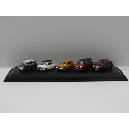 1:76 5 Piece Mini Set - Classic/Cooper S/1275GT/New & Coupe