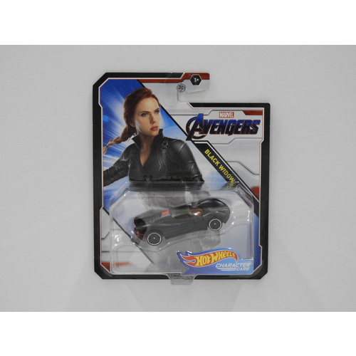 1:64 Hot Wheels Marvel Character Cars "Black Widow"