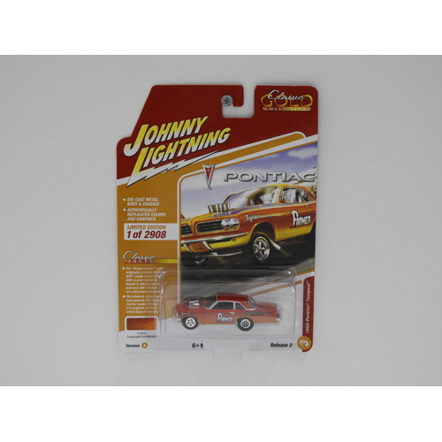 1:64 1963 Pontiac Tempest (Custom Orange/Gold Metallic) - Johnny Lightning "Classic Gold Collection"