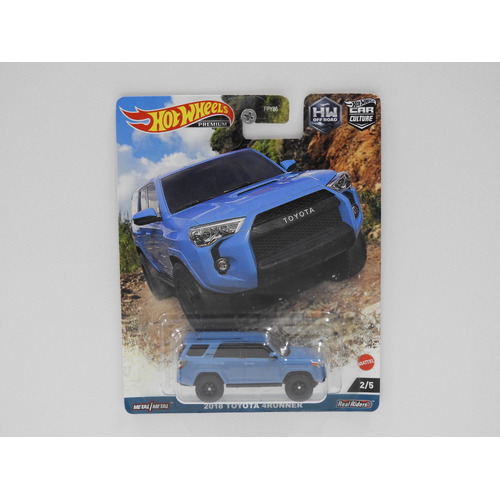 1:64 2018 Toyota 4Runner - Hot Wheels Premium "HW Off Road"