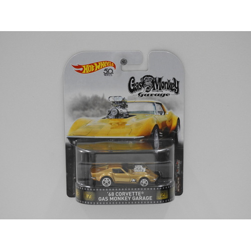 1:64 1968 Corvette  - Hot Wheels Premium "Gas Monkey Garage"