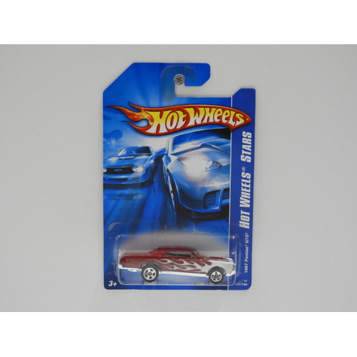 1:64 1967 Pontiac GTO - 2007 Hot Wheels Long Card