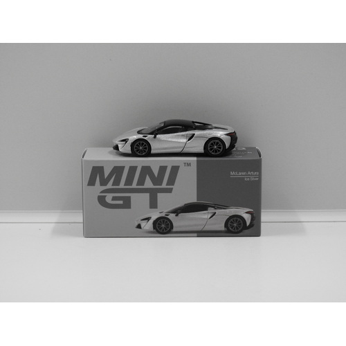 1:64 McLaren Artura (Ice Silver) (Opened, Unsealed)