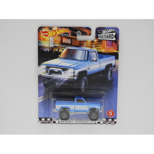 1:64 1983 Chevy Silverado 4x4 - Hot Wheels Premium "Boulevard"