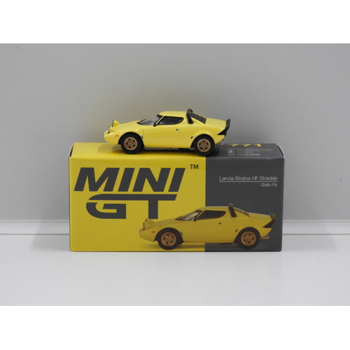 1:64 Lancia Stratos HF Stradale (Giallo Fly) ) (Opened, Unsealed)