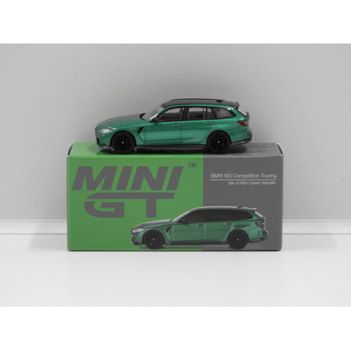 1:64 BMW M3 Competion Touring (Isle Of Man Green Metallic) (Opened, Unsealed)