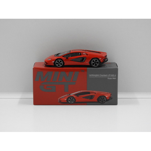 1:64 Lamborghini Conntach LPI 800-4 (Rosso Mars) (Opened, Unsealed)