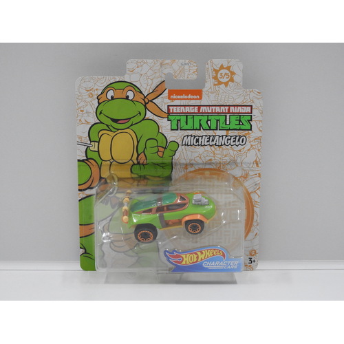 1:64 Hot Wheels Character Cars - Teenage Mutant Ninja Turtles "Michelangelo"