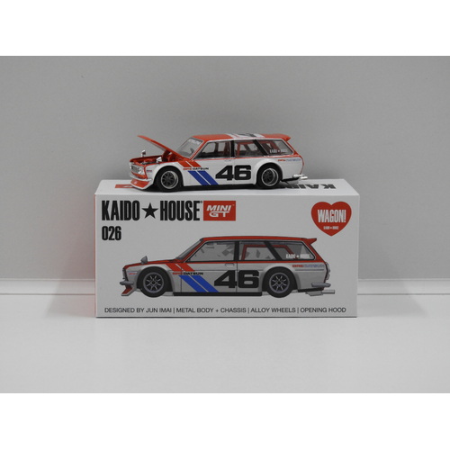 1:64 Datsun KAIDO 510 Wagon "Kaido House" BRE510 V1 #46 (OPENED, UNSEALED) 