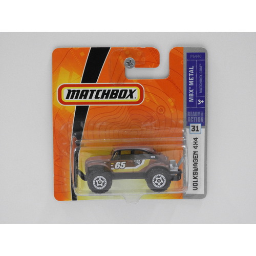 1:64 Volkswagen Beetle 4x4 (Brown) - Short Card