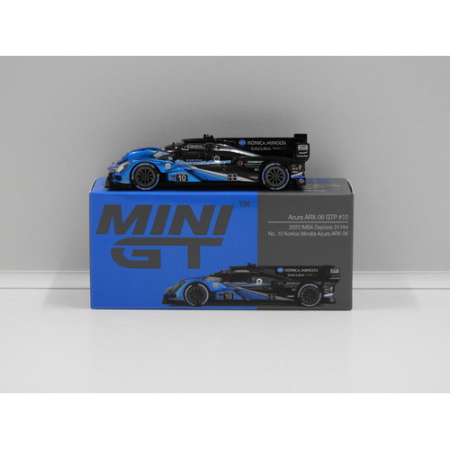 1:64 Acura ARX-06 GTP #10 - 2023 IMSA Daytona 24 Hrs Konica Minolta Acura ARX-06 (Opened, Unsealed)