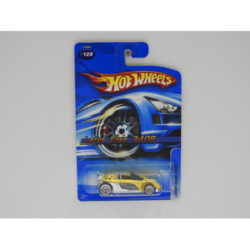 1:64 Lotus Elise 340R - 2006 Hot Wheels Long Card