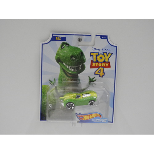 1:64 Hot Wheels Disney Toy Story 4 Character Cars "Rex"