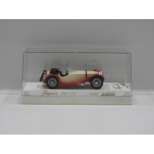 1:43 Jaguar SS 100 (Cream/Red)