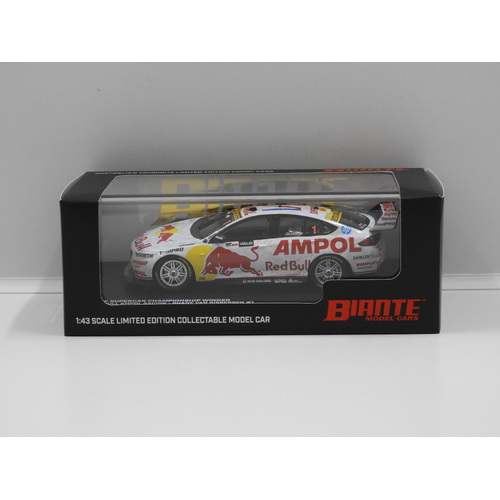 1:43 Holden ZB Commodore - Red Bull Ampol Racing 2022 Valo Adelaide 500 Race34 Championship Winner (Shane VanGisbergen) #1