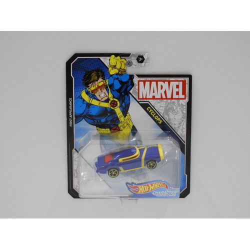 1:64 Hot Wheels Marvel Character Cars "Cyclops"