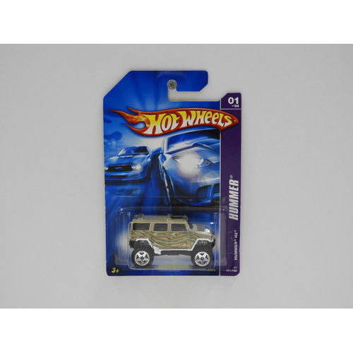 1:64 Hummer H2 - 2007 Hot Wheels Long Card